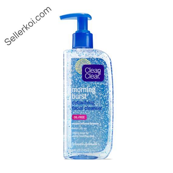 Clean & Clear Morning Burst Detoxifying Facial Cleanser (240ml)